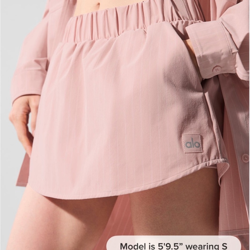 Alo Pink Skirt